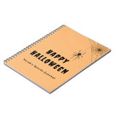 ハッピーハロウィン スパイキーノート ノートブック (左側)