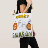 ハッピーハロウィン スプーキーシーズン トートバッグ (クローズアップ)
