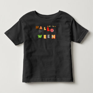 ハッピーハロウィン スプーキー トドラーTシャツ