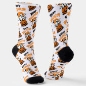 ハッピーハロウィン ソックス (傾斜あり)