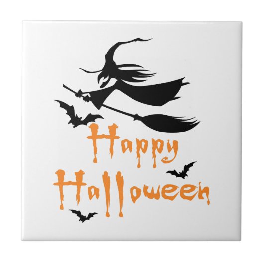 ハッピーハロウィン タイル (正面)