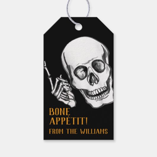 ハッピーハロウィン ダッドジョーク ギフトタグ (正面)