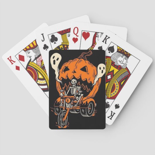 ハッピーハロウィン トランプ (裏面)