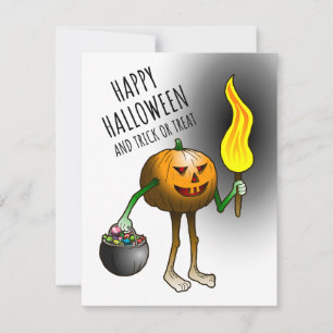 ハッピーハロウィン！トリック・オア・トリート ノートカード