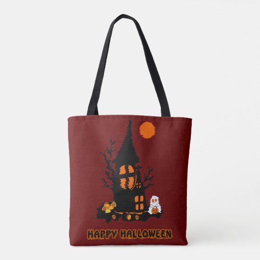 ハッピーハロウィン トートバッグ (裏面)