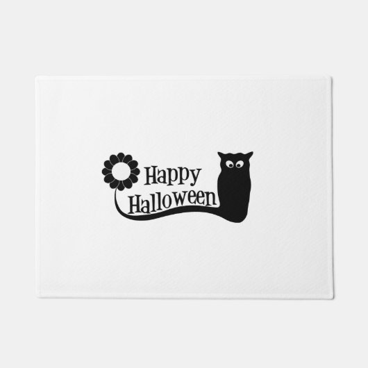 ハッピーハロウィン ドアマット (正面)