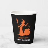 ハッピーハロウィン ドリンクアップ ウィッチーズ パーティー ポーション 紙コップ (正面)