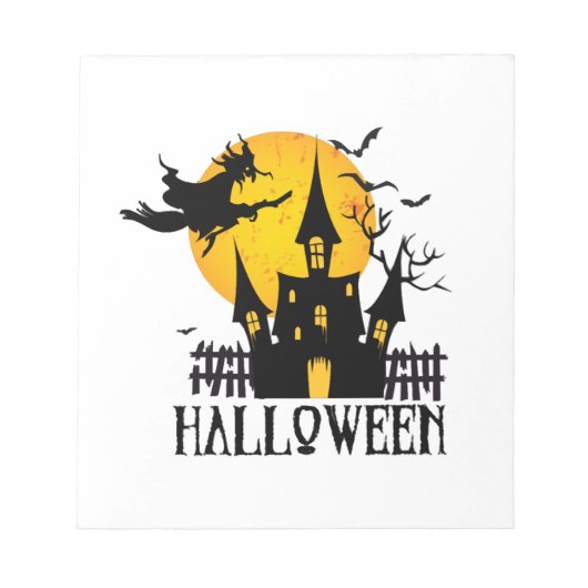 ハッピーハロウィン ノートパッド (正面)