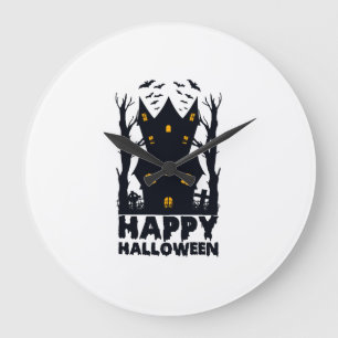 ハッピーハロウィン ハロウィン ハッピー ハロウィン ラージ壁時計