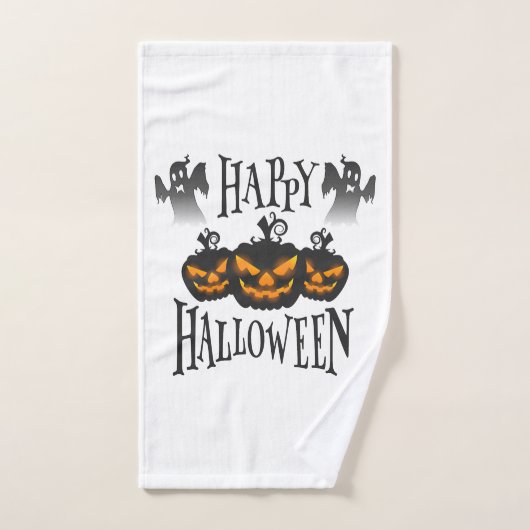 ハッピーハロウィン ハンドタオル (ハンドタオル)