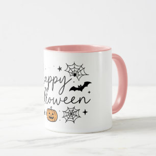 ハッピーハロウィン パンプキン コウモリ マグカップ