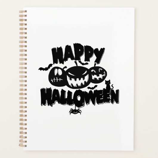 ハッピーハロウィン プランナー手帳 (正面)