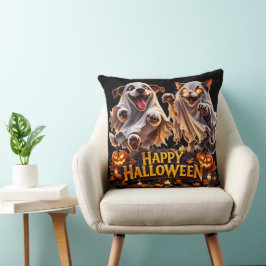 ハッピーハロウィン ベストフレンド デコレーション クッション