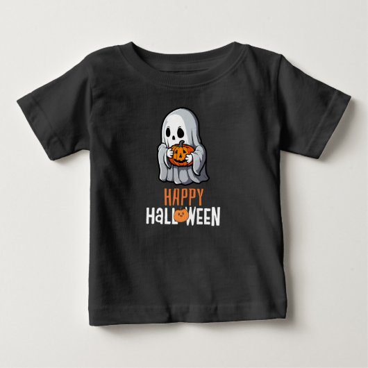 ハッピーハロウィン ベビーTシャツ (正面)