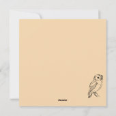 ハッピーハロウィン ホリデー カード (裏面)