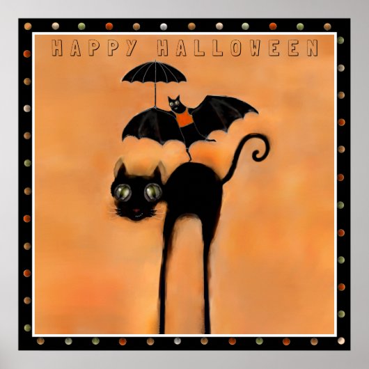ハッピーハロウィン ポスター (正面)