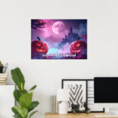 ハッピーハロウィン ポスター (ホームオフィス)