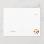 「ハッピーハロウィン」ポストカード招待状 インビテーションポストカード (裏面)