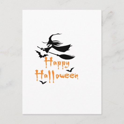 ハッピーハロウィン ポストカード (正面)