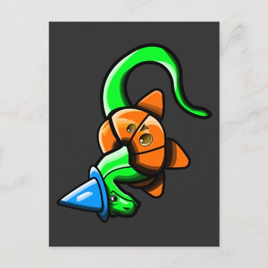 ハッピーハロウィン!! ポストカード (正面)