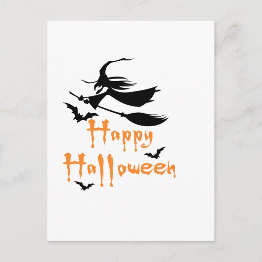 ハッピーハロウィン ポストカード (正面)
