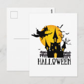 ハッピーハロウィン ポストカード (正面/裏面)
