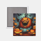 ハッピーハロウィン マグネット (正面/裏面)