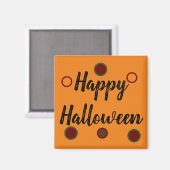 ハッピーハロウィン マグネット (正面/裏面)