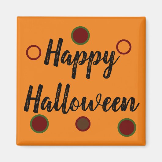 ハッピーハロウィン マグネット (正面)