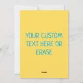 ハッピーハロウィン!ユーモアあふれるウサギのイースターカード シーズンカード (裏面)