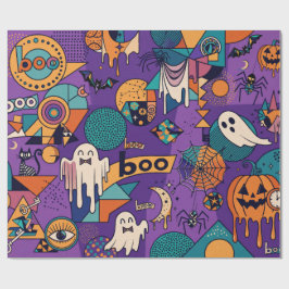 ハッピーハロウィン ラッピングペーパー