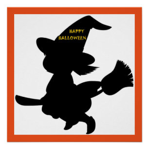 ハッピーハロウィン　リトルウィッチ ポスター