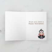 ハッピーハロウィン - ヴァンパイアカード カード (内部)