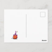 ハッピーハロウィン 怖いお城 ポストカード (裏面)