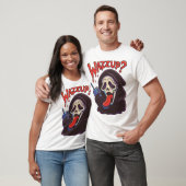 ハッピーハロウィン 怖い幽霊の電話 Tシャツ (ユニセックス)