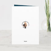 ハッピーハロウィン 恐怖のハロウィンをもう一度帽子 シーズンカード (裏面)