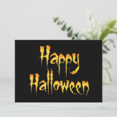 ハッピーハロウィン 招待状 (スタンド正面)