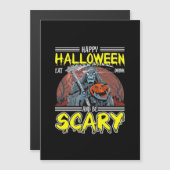 ハッピーハロウィン　飲んで食べて怖がって　クールに楽しんで (正面/裏面)