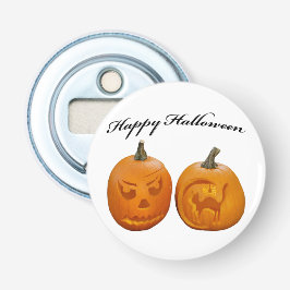 ハッピーハロウィン 2つのカボチャ 栓抜き