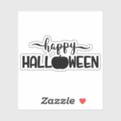 ハッピーハロウィンTシャツハロウィン シール (シート)