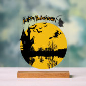 ハッピーハロウィンTシャツ アクリルサイン (ニュートラル)