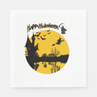 ハッピーハロウィンTシャツ スタンダードランチョンナプキン