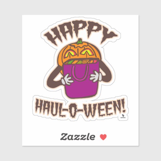 ハッピーハロウィーンショッピングユーモアハロウィンアニメ シール (シート)
