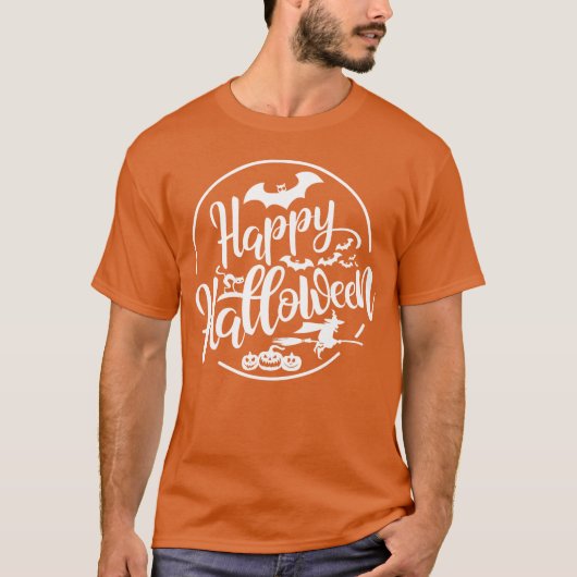 ハッピーハロウィーン少年 Tシャツ (正面)