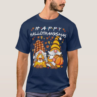 ハッピーハロサンキューマス格言パンプキン格言秋au tシャツ