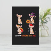 ハッピーハロサンクサスキュートウイッチターキーサンタ 案内状 (スタンド正面)