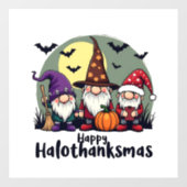 ハッピーハロサンクサスクリスマスハロウィーン格言 ウィンドウサイン (シート)