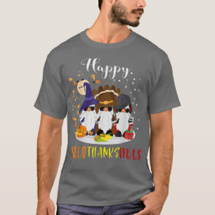 ハッピーハロサンクサス格言ハロウィンクリスマスト Tシャツ