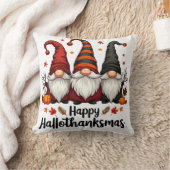 ハッピーハロサンクサムハロウィーンクリスマス格言 クッション (ブランケット)