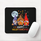 ハッピーハロサンクサムハロウィーン格言感謝祭 マウスパッド (マウス)